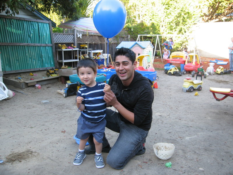 with Carlos at Mi Escuelita Daycare