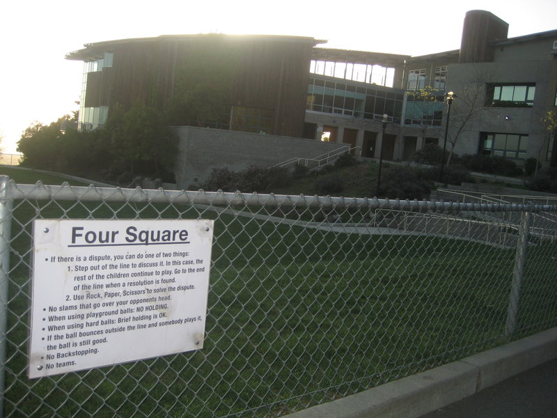 Cragmont Elementary at Sunset