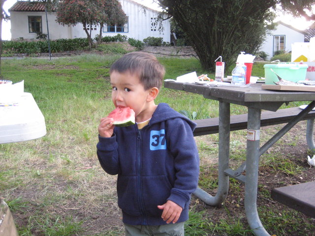 This is my 12th piece of watermelon.