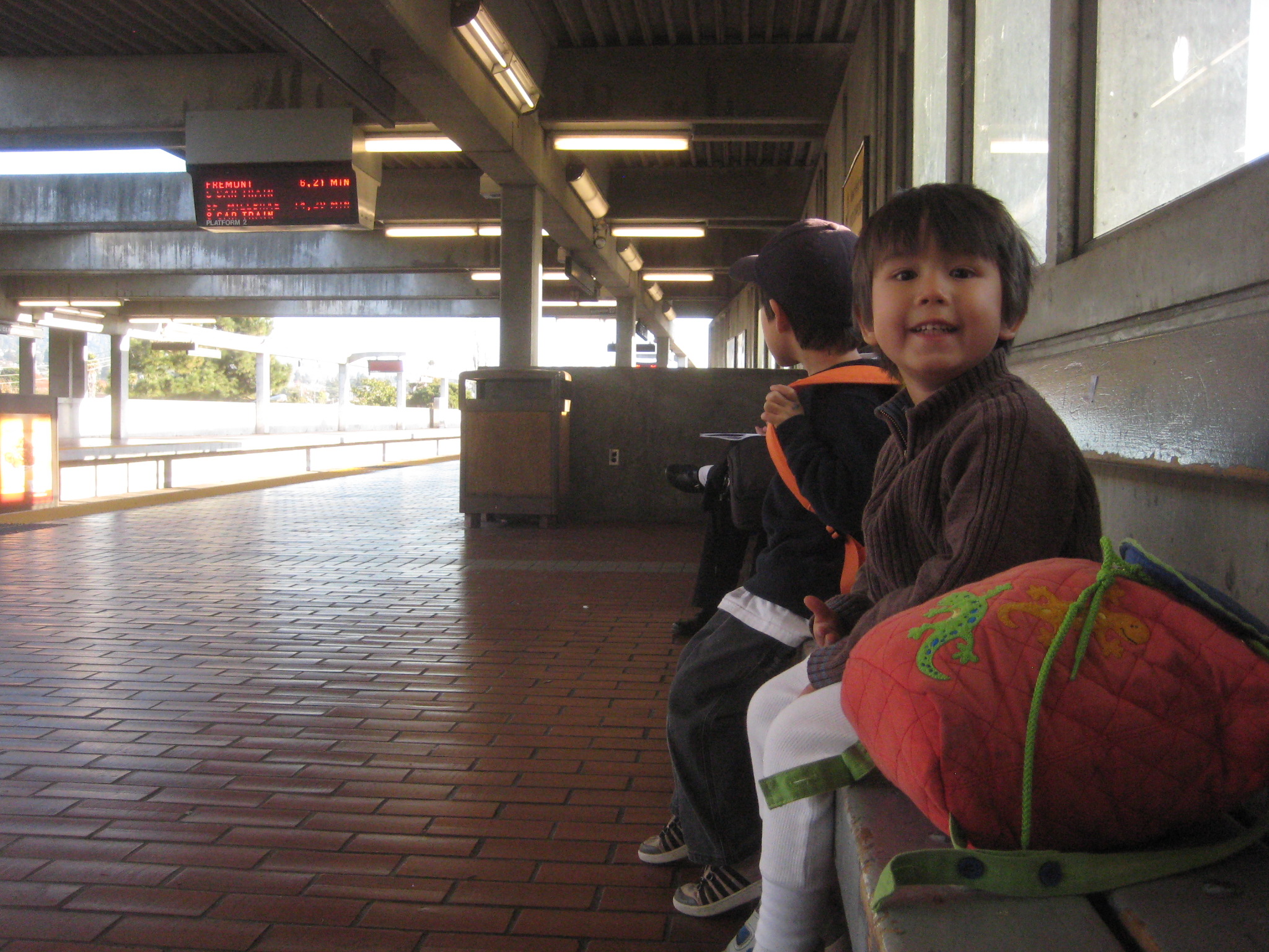 Taking BART to the public library