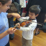 Musical petting zoo Day at Crowden