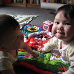 Tummy time at Amara's