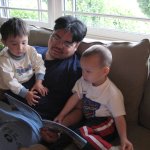 Reading with Uncle Josh