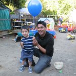 with Carlos at Mi Escuelita Daycare