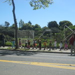 Mi Escuelita crew headed back from park